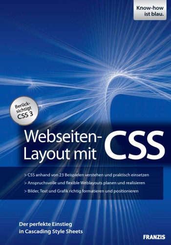 خرید و دانلود نسخه کامل کتاب Webseitenlayout mit CSS