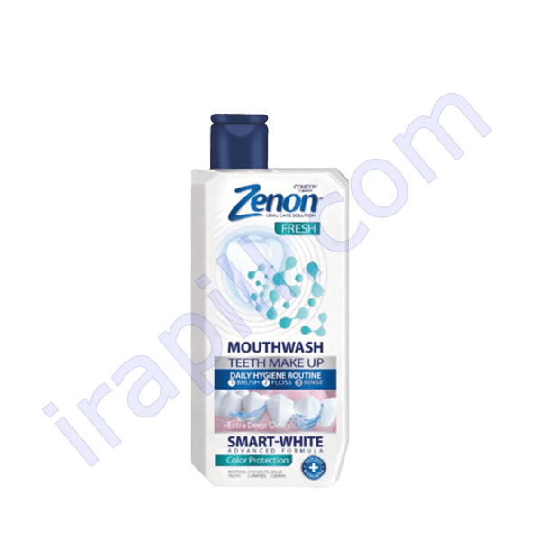 محلول دهانشویه سفیدکننده زنون مدل Smart White حجم 400 میلی لیتر