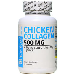 کپسول چیکن کلاژن 500 میلی گرم برونسون