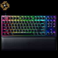 کیبورد اپتیکال گیمینگ ریزر Huntsman V2 TKL Purple Switch