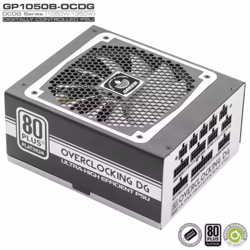 پاور کامپیوتر گرین مدل GP1050B-OCDG - فروشگاه اینترنتی سیب سبز