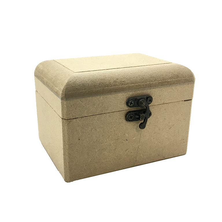 جعبه چوبی خام قفل دار کوچک 9*12