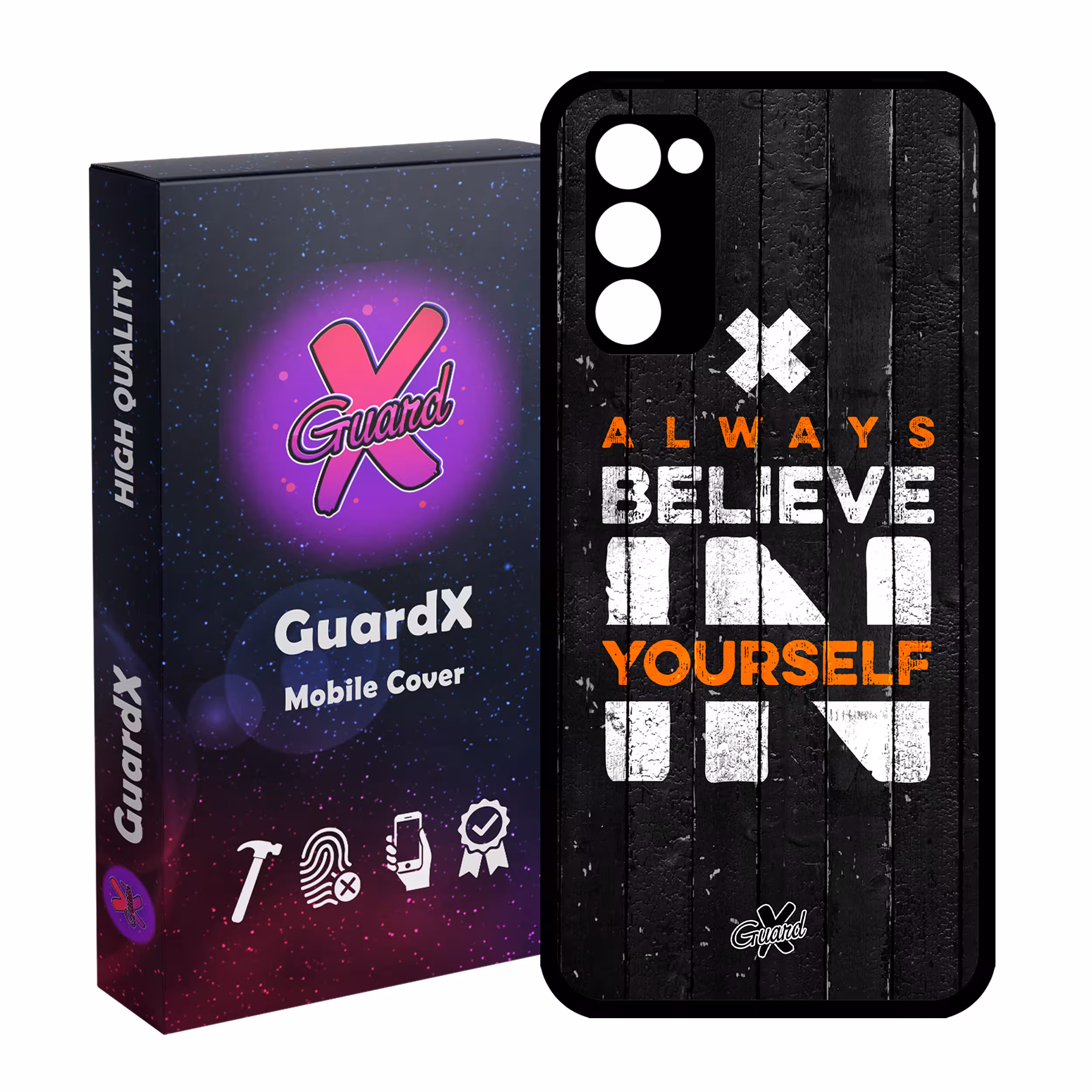 کاور گارد ایکس طرح Text مدل Glass10167 مناسب برای گوشی موبایل سامسونگ Galaxy S20 FE