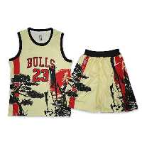 پیراهن شورت بسکتبالی شیکاکو بولز ژاپن استایل 2025