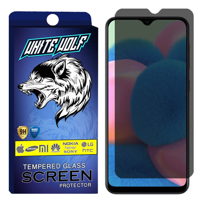 محافظ صفحه نمایش حریم شخصی وایت ولف مدل WGPS مناسب برای گوشی موبایل سامسونگ Galaxy A30s | کالا برتری