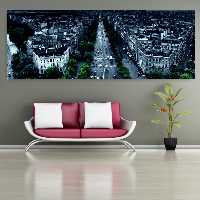 تابلو بوم طرح نمای شهرهای دیدنی مدل SDB3523