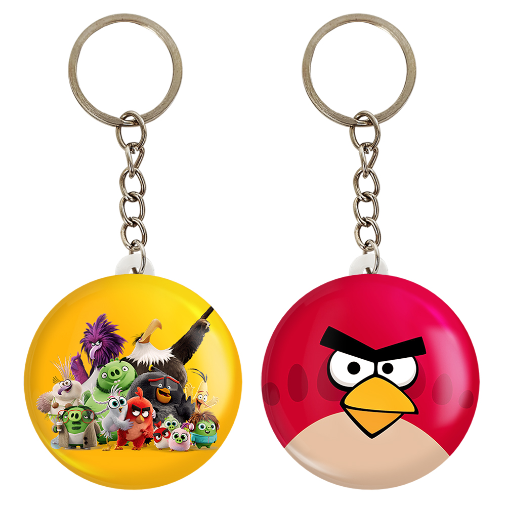 جاکلیدی خندالو مدل پرندگان خشمگین کد 1386013856 مجموعه 2 عددی