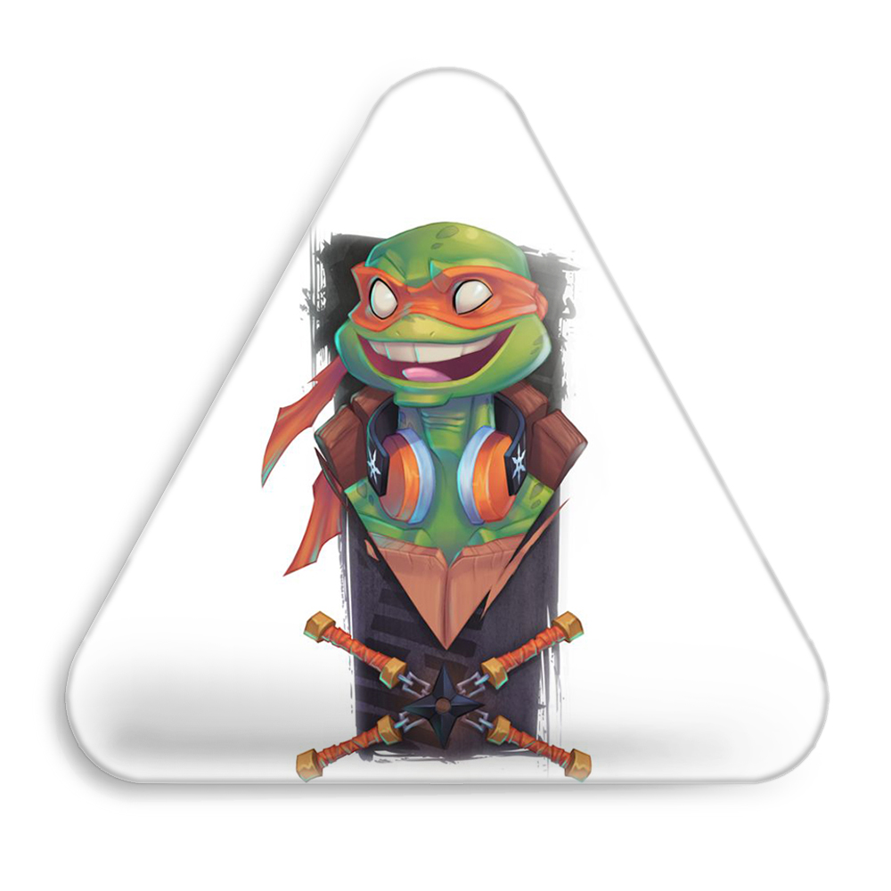 پیکسل خندالو طرح لاک پشت های نینجا مدل مثلثی کد 2250