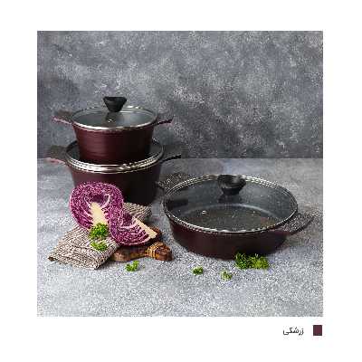 سرویس پخت و پز 6 پارچه دسینی مدل Rejina