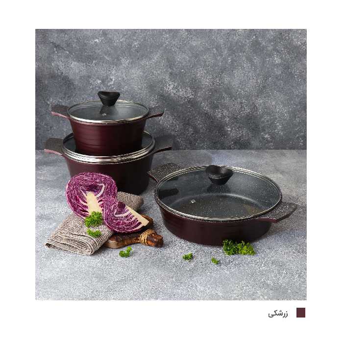 سرویس پخت و پز 6 پارچه دسینی مدل Rejina