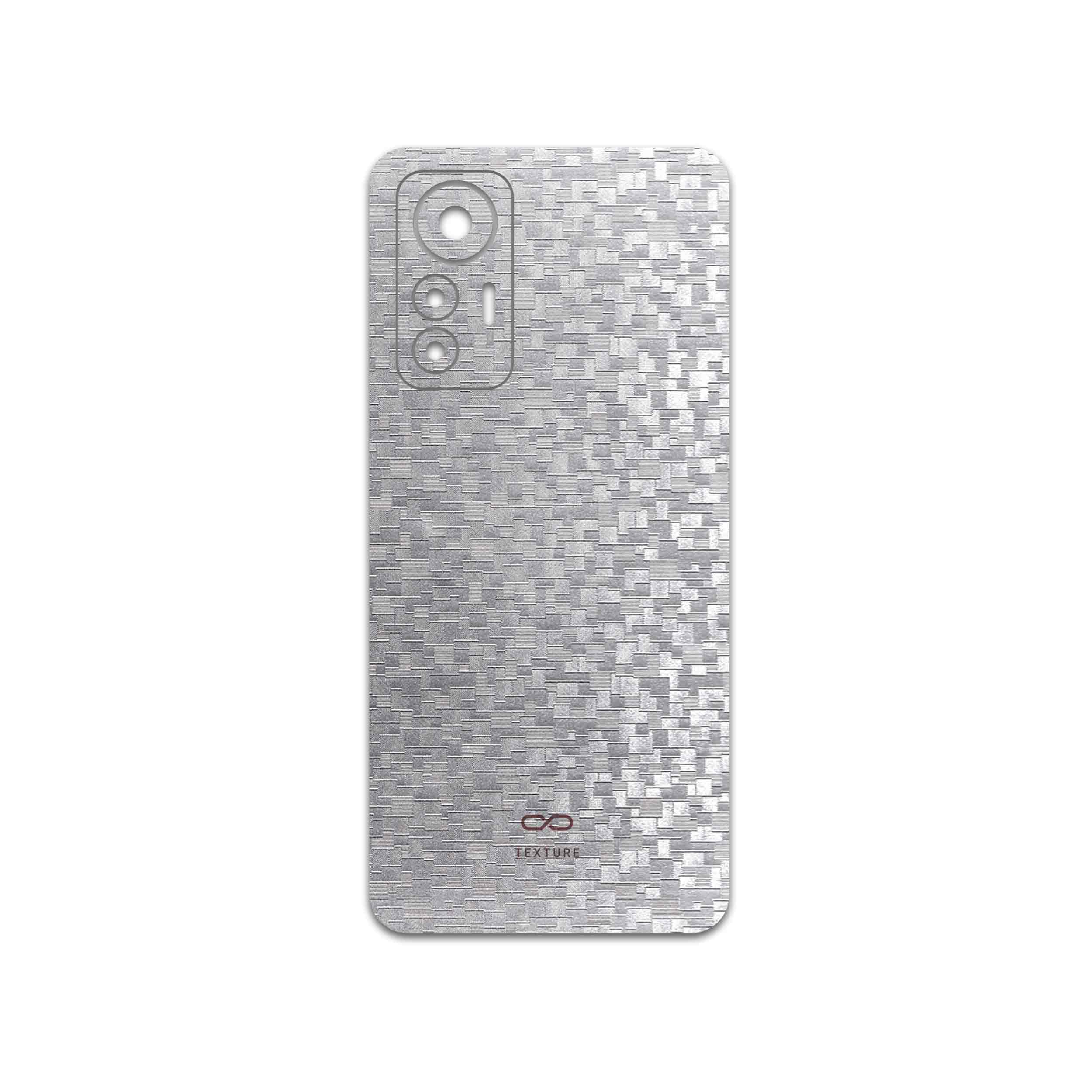 برچسب پوششی ماهوت مدل Silver-Silicon مناسب برای گوشی موبایل شیائومی 12 Lite