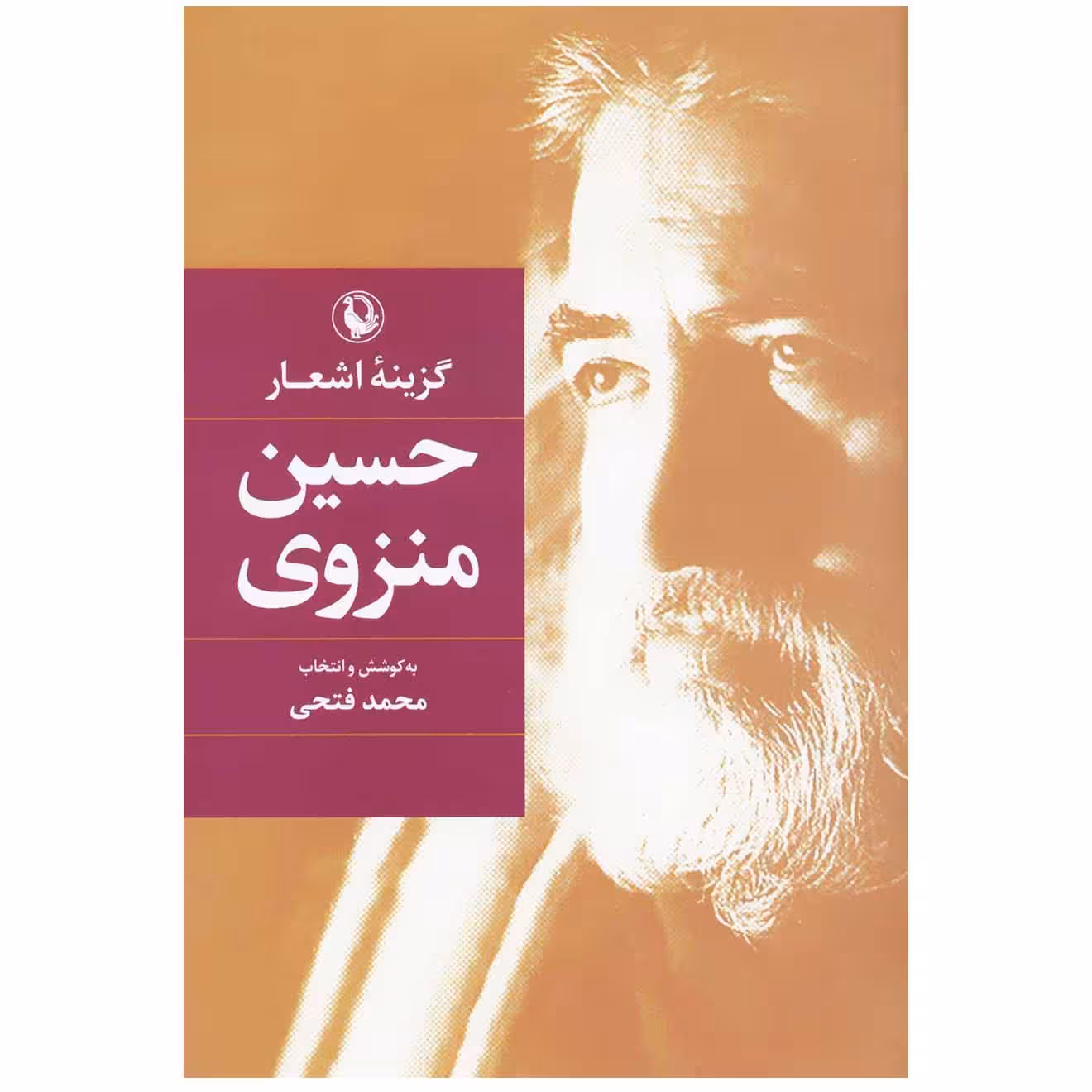 کتاب گزینه اشعار حسین منزوی انتشارات مروارید