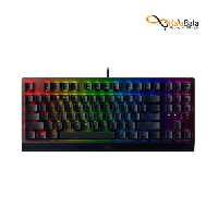 خرید کیبورد گیمینگ با سیم ریزر مدل BLACKWIDOW V3 TENKEYLESS • سوئیچ سبز