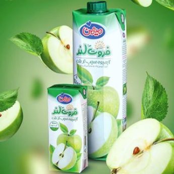 آبمیوه 1 لیتر سیب ترش فروت لند میهن