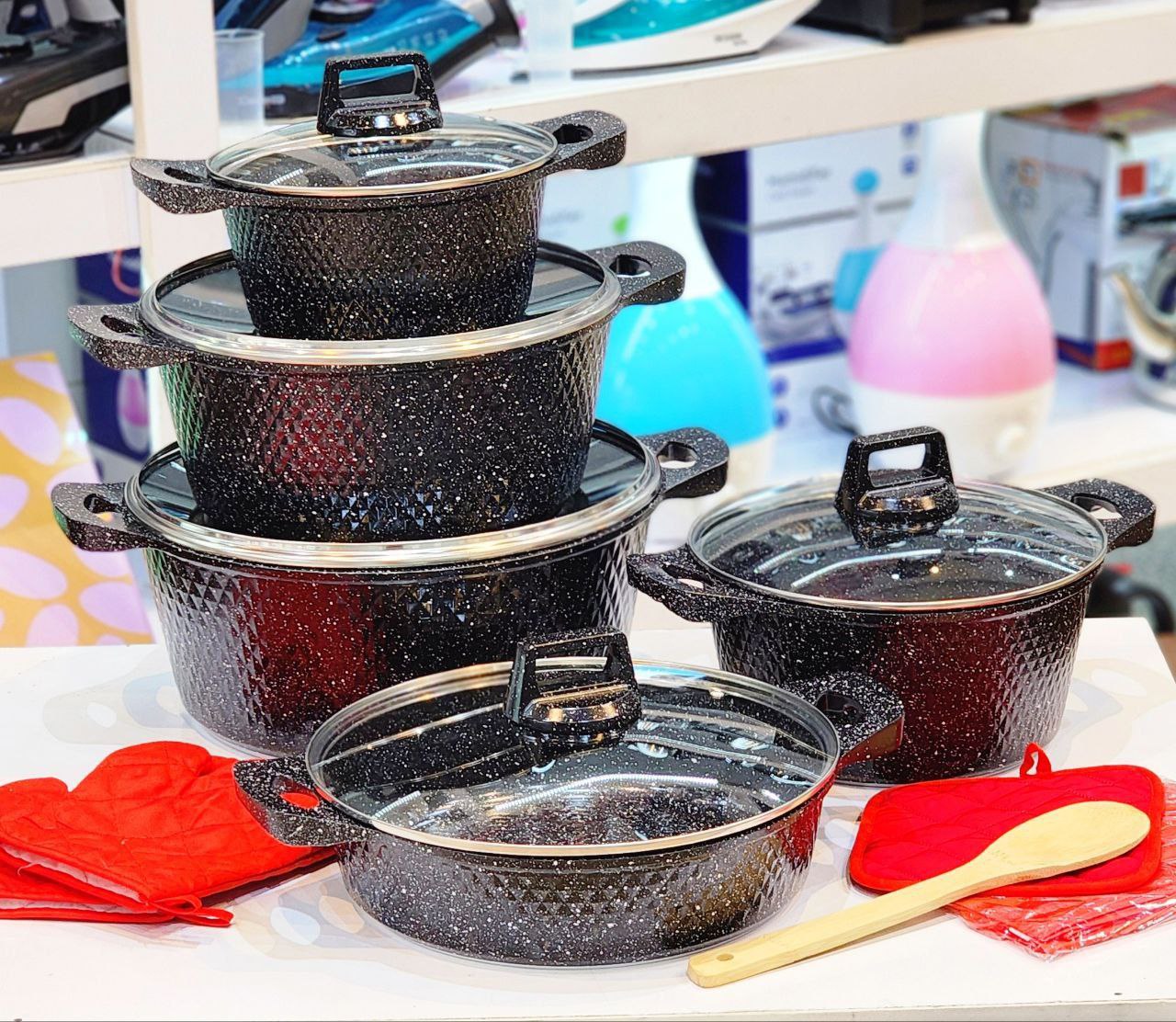 سرویس قابلمه 15 پارچه دسینی یونیک