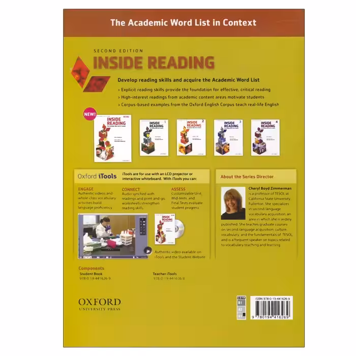 کتاب Inside Reading Intro اثر Arline Nurgmeier انتشارات oxford university press