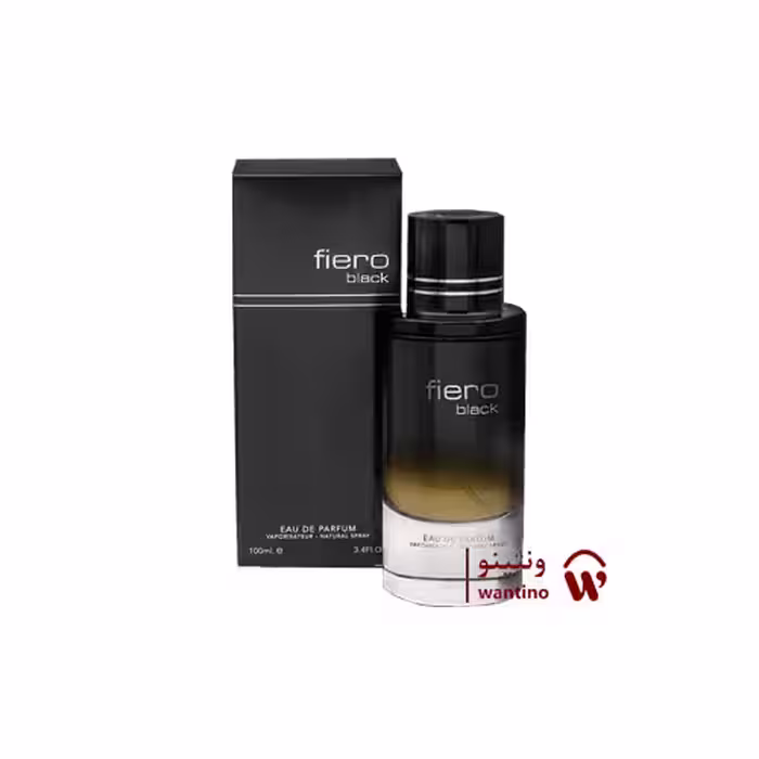 عطر ادکلن مردانه فراگرنس ورد فیرو بلک (Fragrance World Fiero Black)