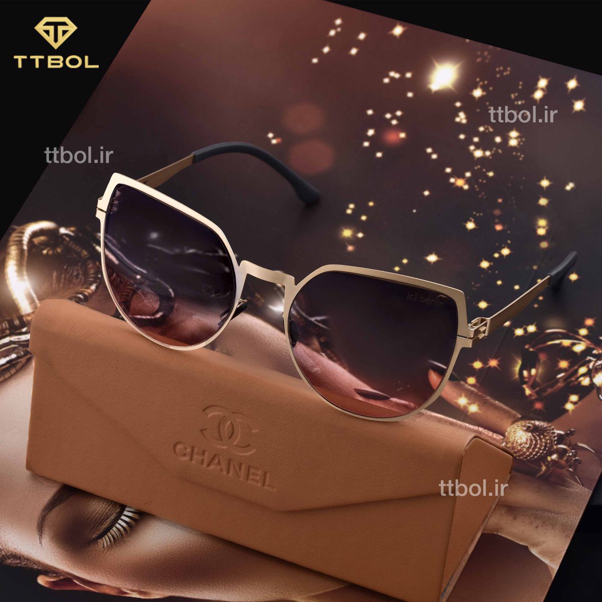 عینک آفتابی زنانه 1803