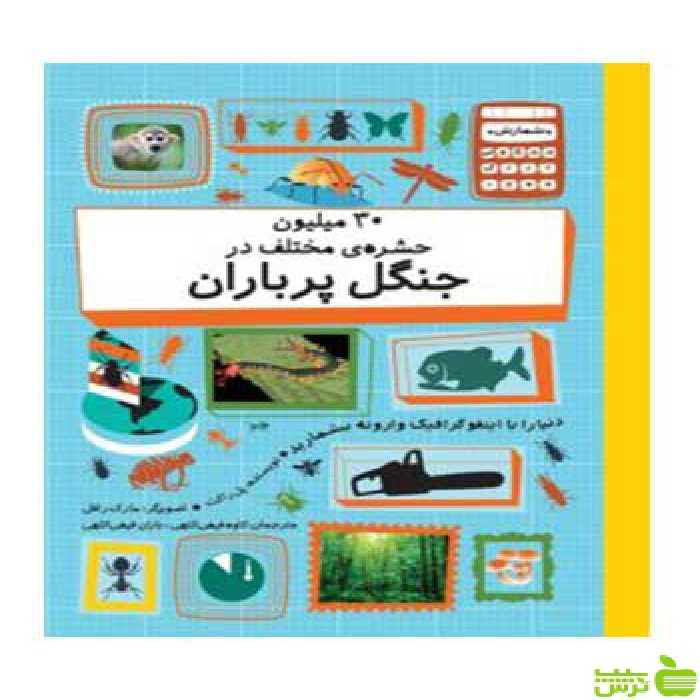 30 میلیون حشره‌ی مختلف در جنگل پرباران پل راکت فاطمی - سیب ترش - SibTorsh