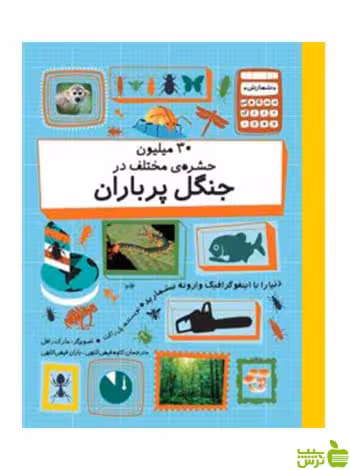 30 میلیون حشره‌ی مختلف در جنگل پرباران پل راکت فاطمی - سیب ترش - SibTorsh