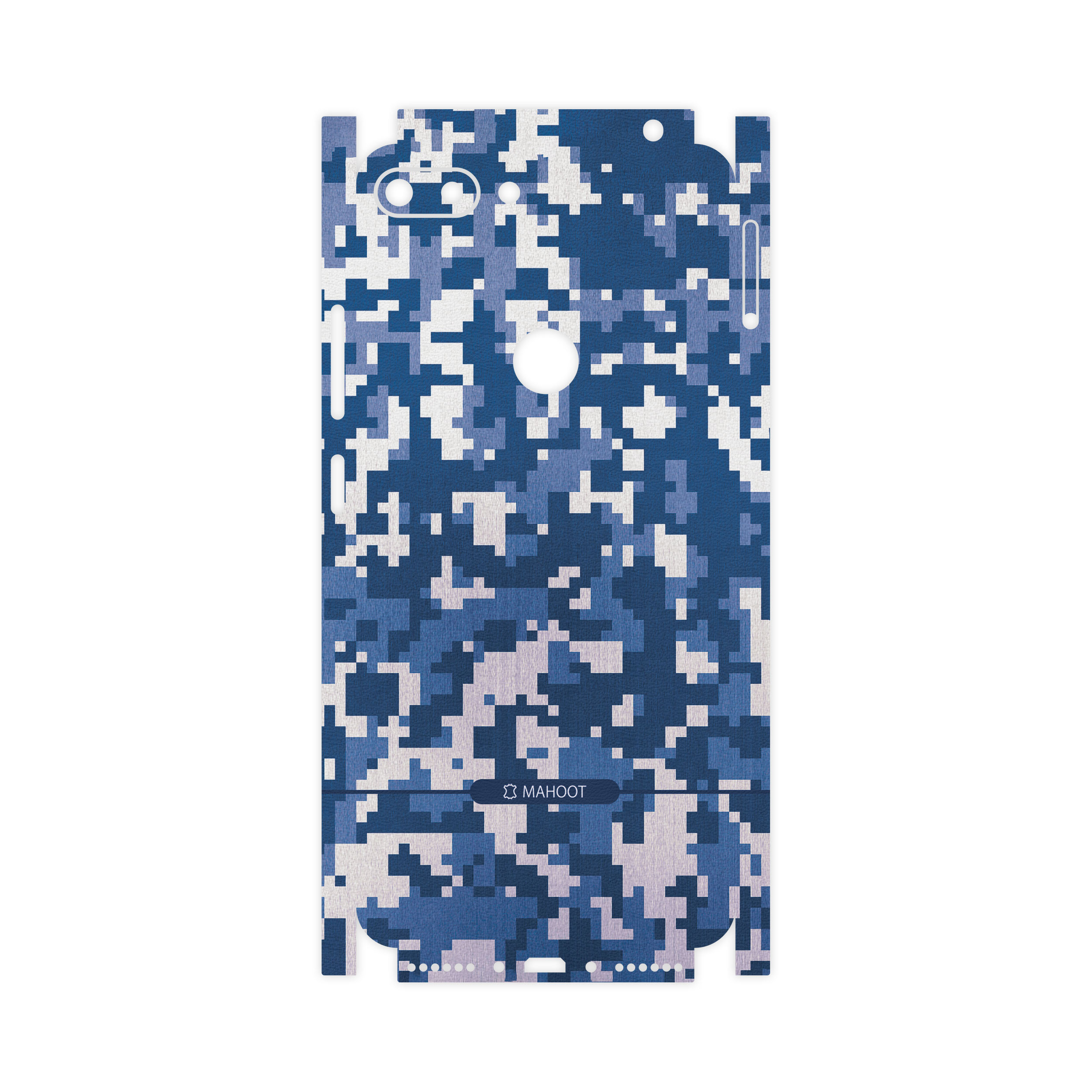 برچسب پوششی ماهوت مدل Army-Winter-Pixel-FullSkin مناسب برای گوشی موبایل جی پلاس T10