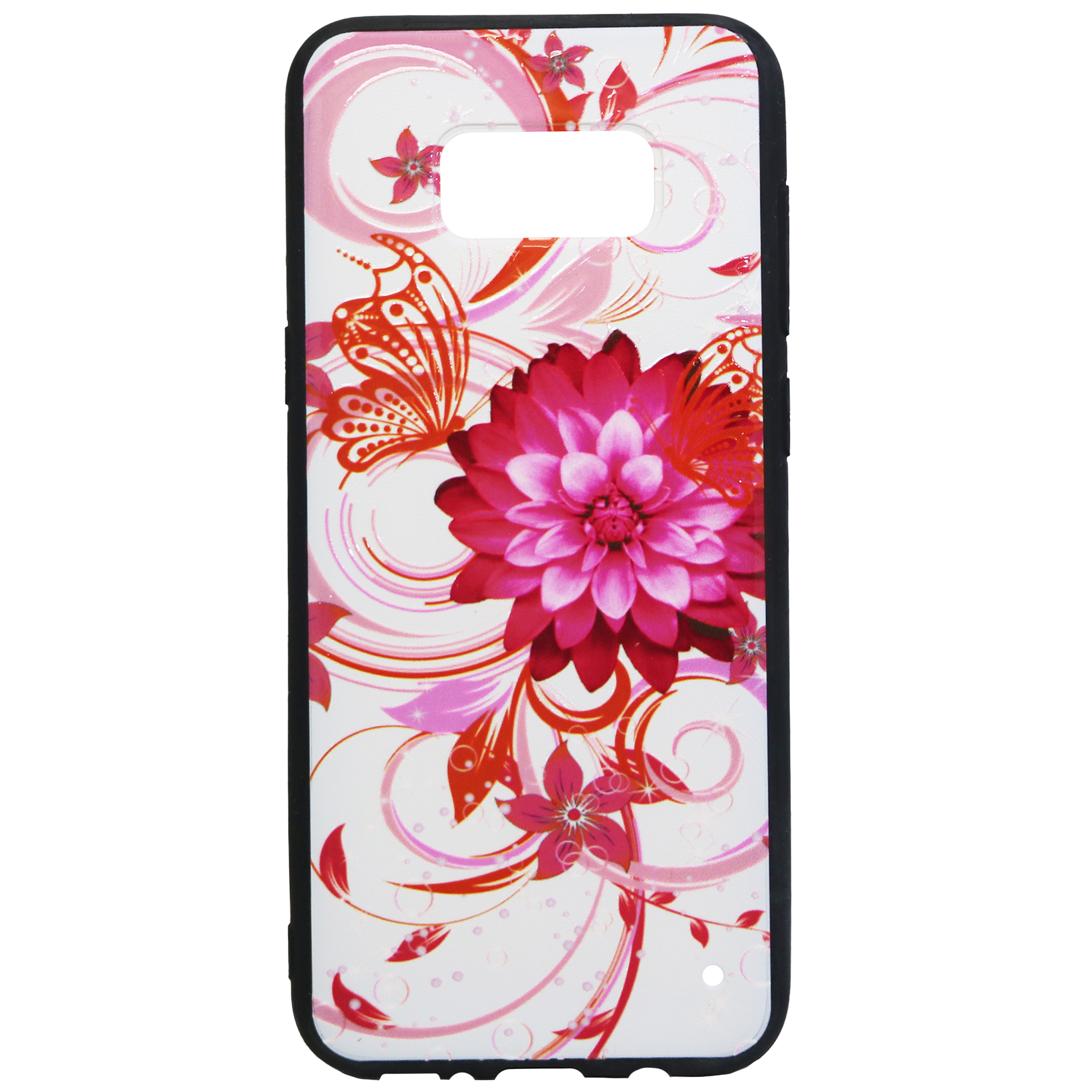 کاور طرح Flowers مدل FL-01 مناسب برای گوشی موبایل سامسونگ Galaxy S8