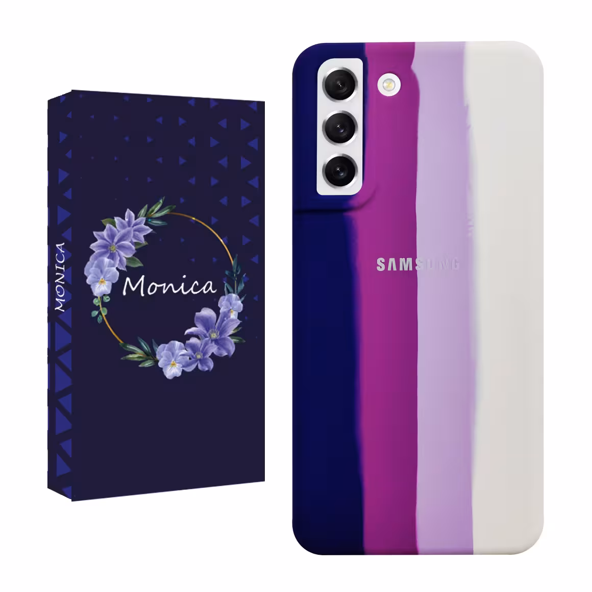 کاور مدل آبرنگی مناسب برای گوشی موبایل سامسونگ Galaxy S21 FE