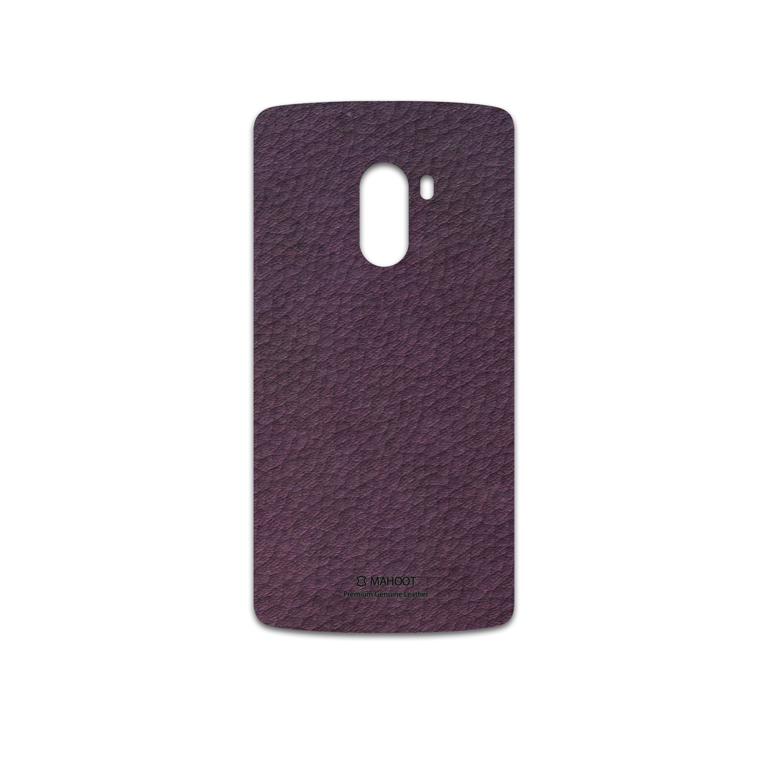 برچسب پوششی ماهوت مدل Purple-Leather مناسب برای گوشی موبایل لنوو A7010