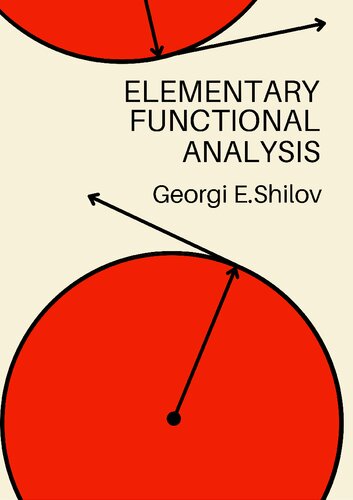خرید و دانلود نسخه کامل کتاب Elementary Functional Analysis
