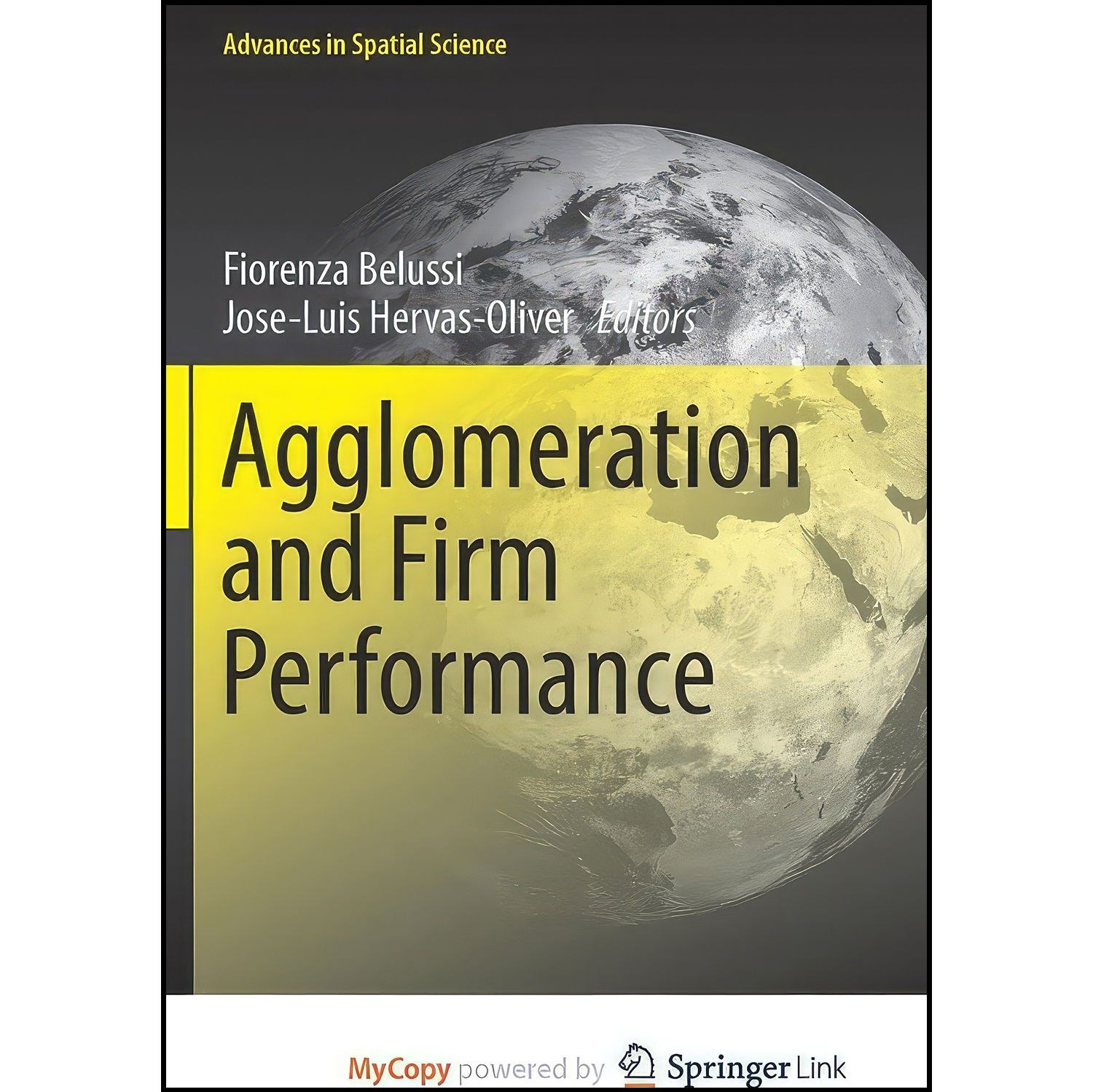 کتاب زبان اصلی Agglomeration and Firm Performance اثر جمعی از نویسندگان