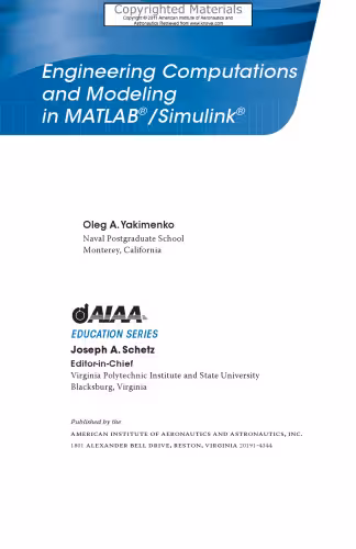 خرید و دانلود نسخه کامل کتاب Engineering Computations and Modeling in MATLAB®/Simulink®
