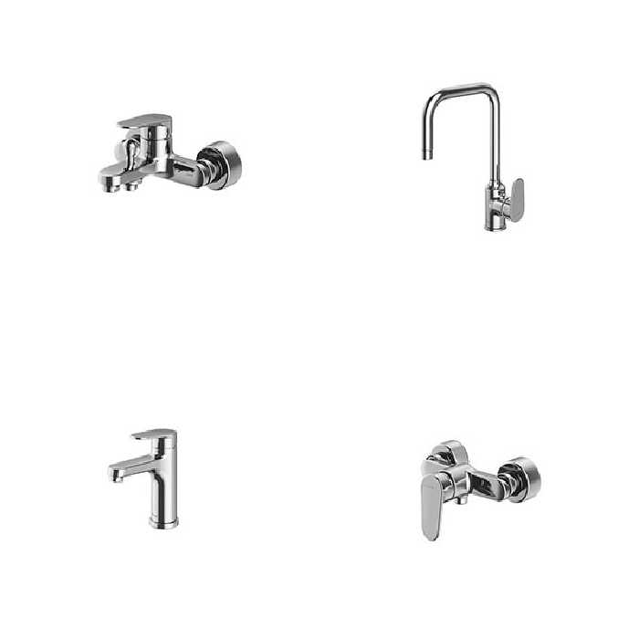 ست شیرآلات شودر مدل آلپ - نوین هوم [  حضوری]