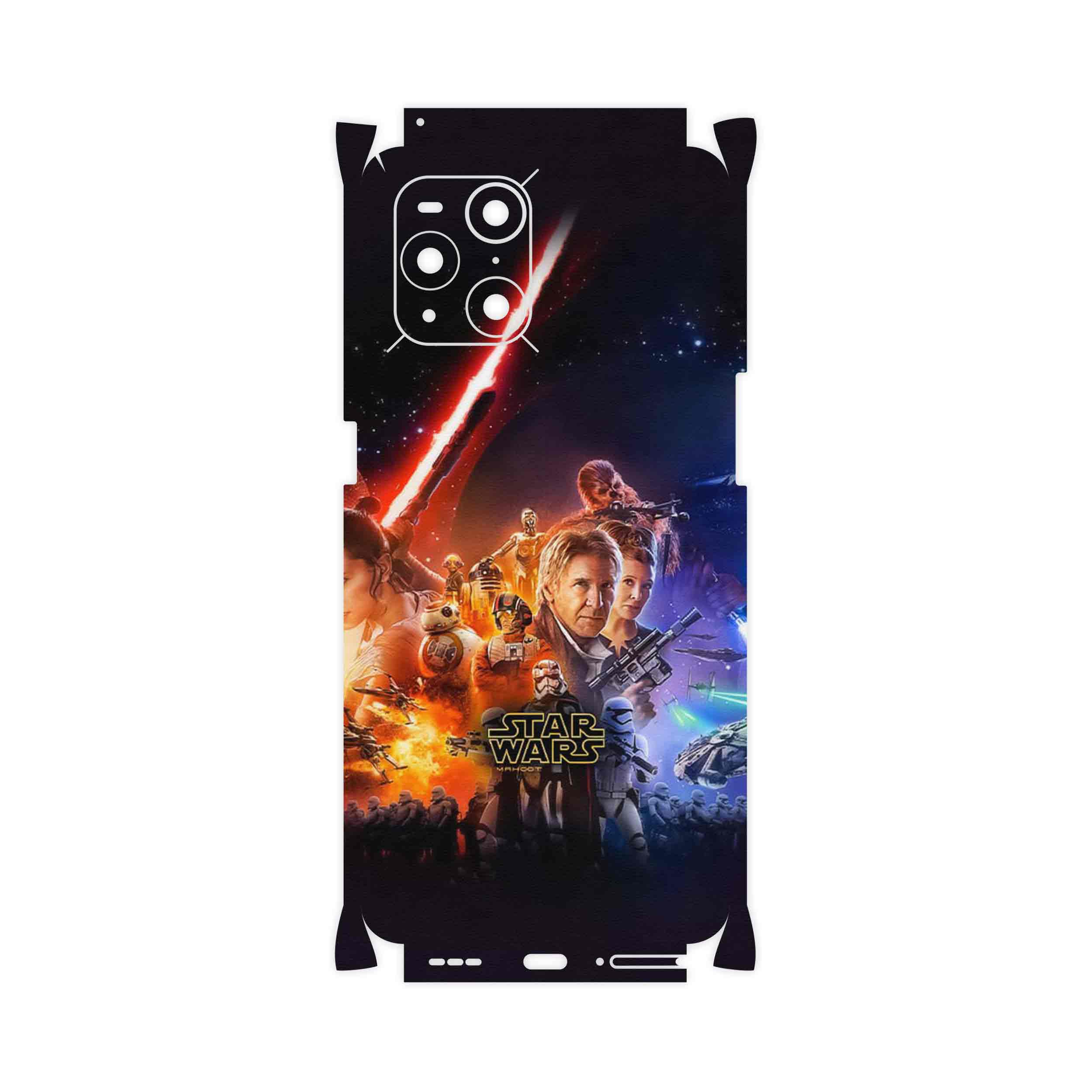 برچسب پوششی ماهوت مدل Star Wars-FullSkin مناسب برای گوشی موبایل اپو Find X3 Pro