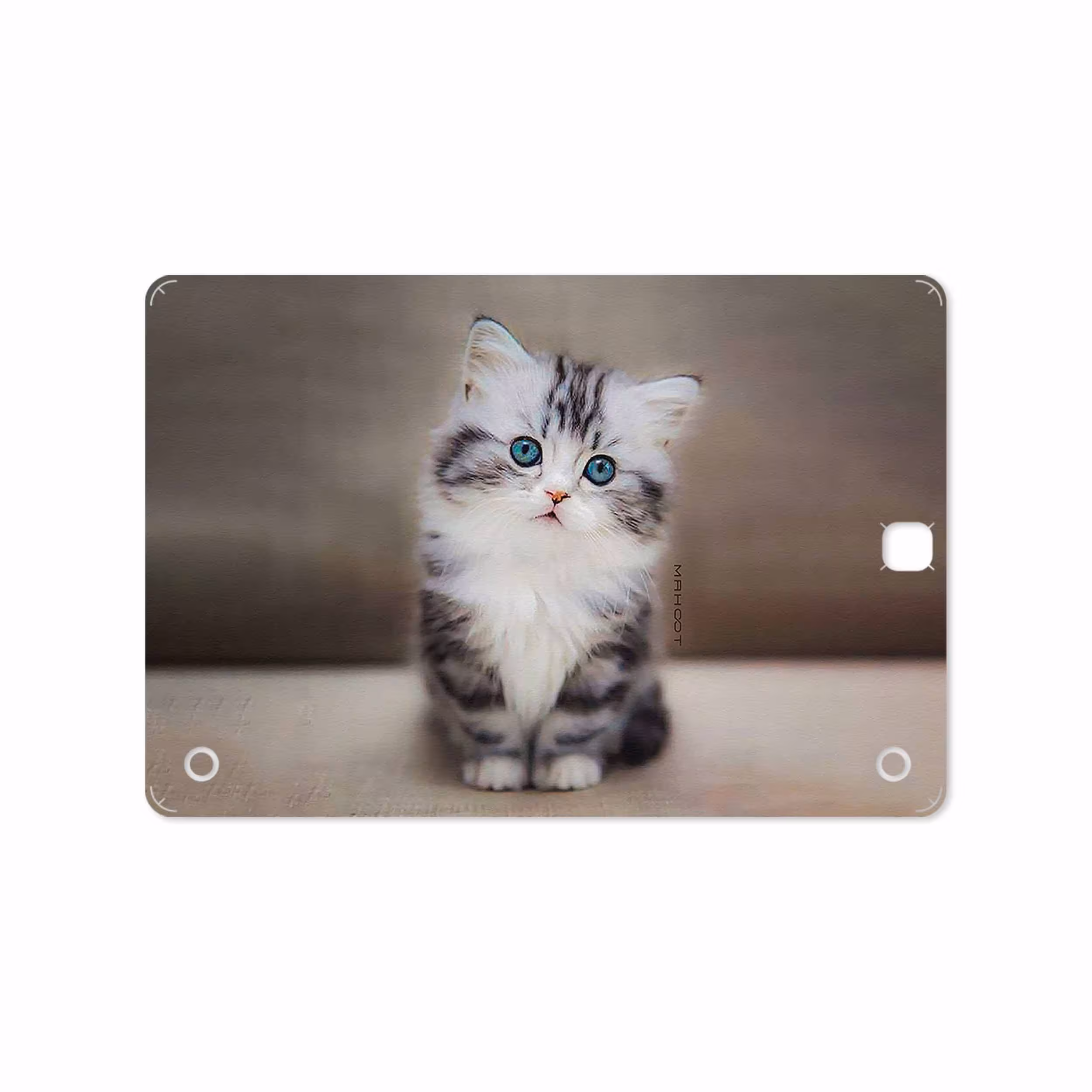 برچسب پوششی ماهوت مدل Cat-2 مناسب برای تبلت سامسونگ Galaxy Tab A 9.7 2015 T555