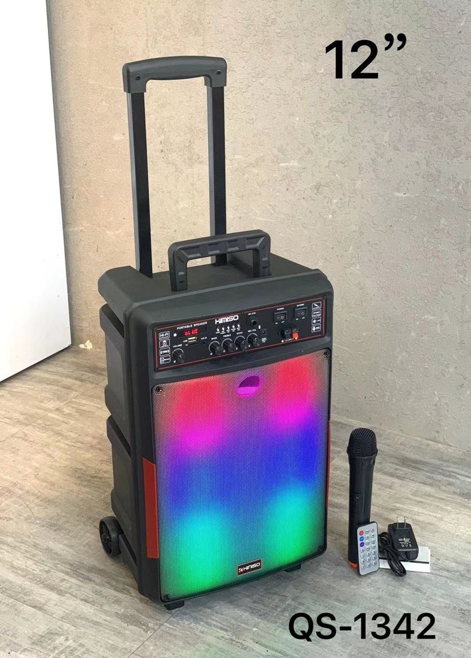 اسپیکر چمدانی KIMISO QS-1342 - یاسین کامپیوتر