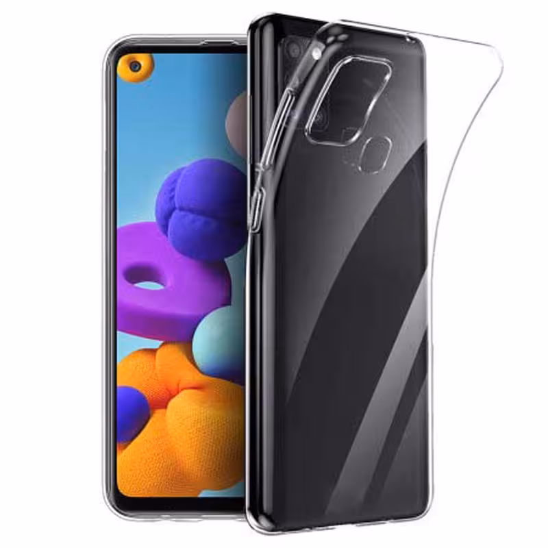 قاب و کاور موبایل سامسونگ ژله ای شفاف مناسب برای گوشی موبایل سامسونگ Galaxy A21S