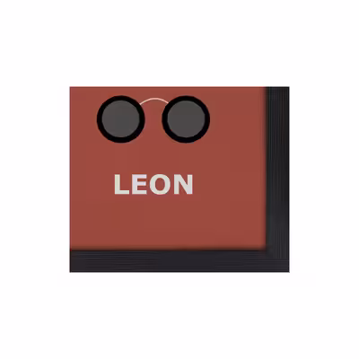 تابلو طرح Leon The Professional مدل PrLeon1b