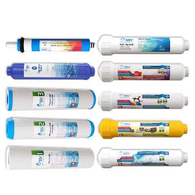 فیلتر دستگاه تصفیه آب اس اس وی مدل H1000 بسته 10 عددی