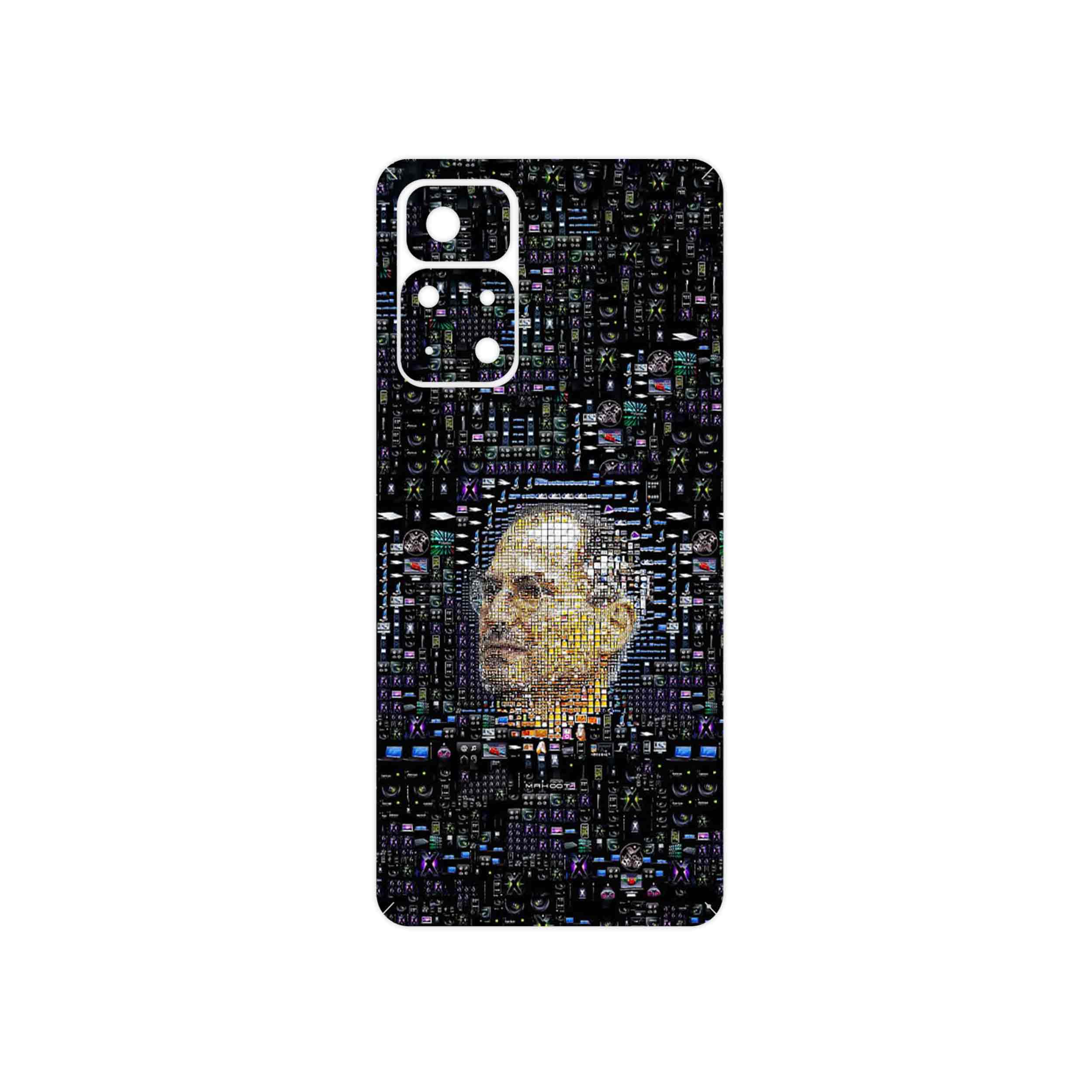 برچسب پوششی ماهوت مدل 2 Collage of Steve Jobs مناسب برای گوشی موبایل شیائومی Poco M4 Pro 5G