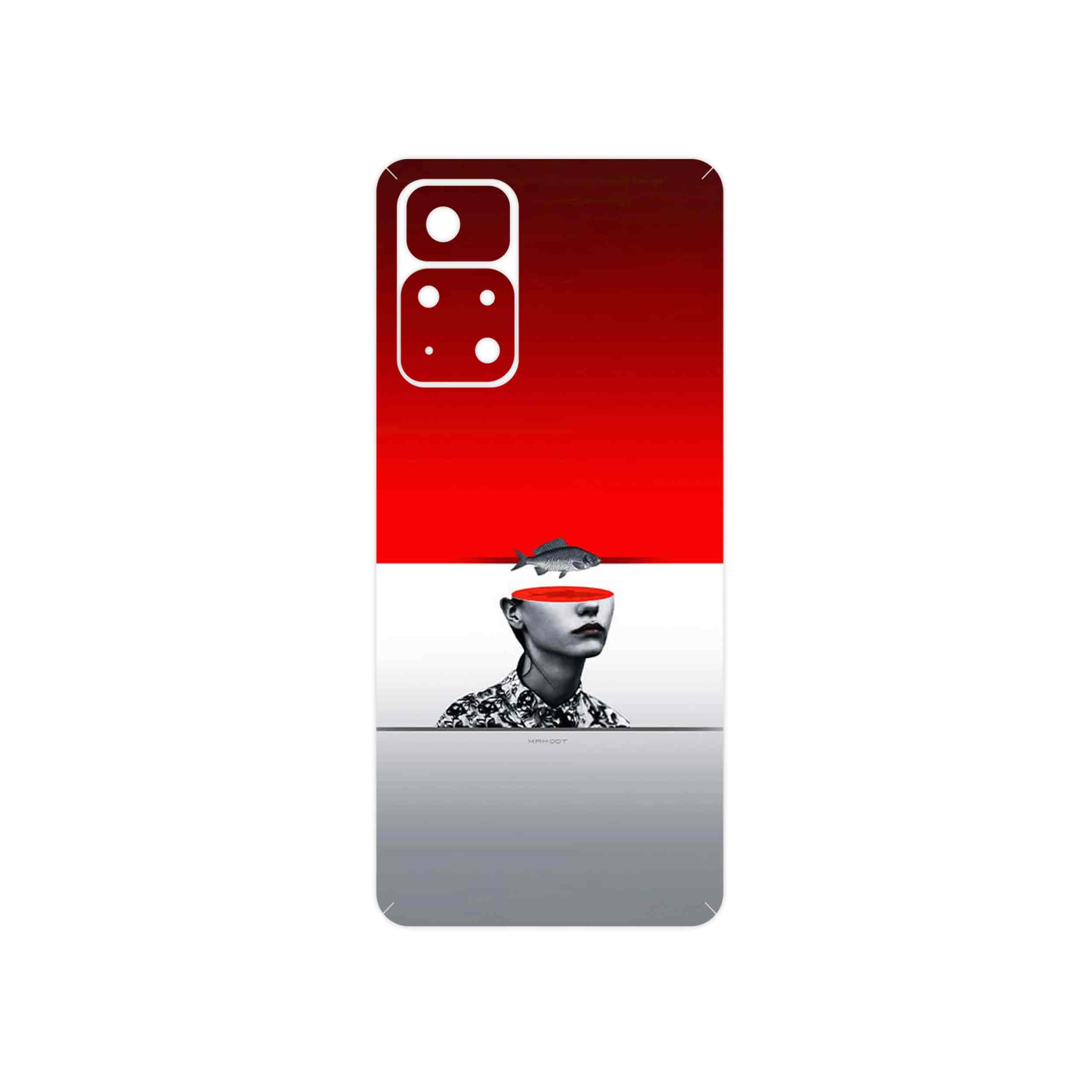 برچسب پوششی ماهوت مدل Collage of surreal Portrait of Women 1 مناسب برای گوشی موبایل شیائومی Poco M4 Pro 5G