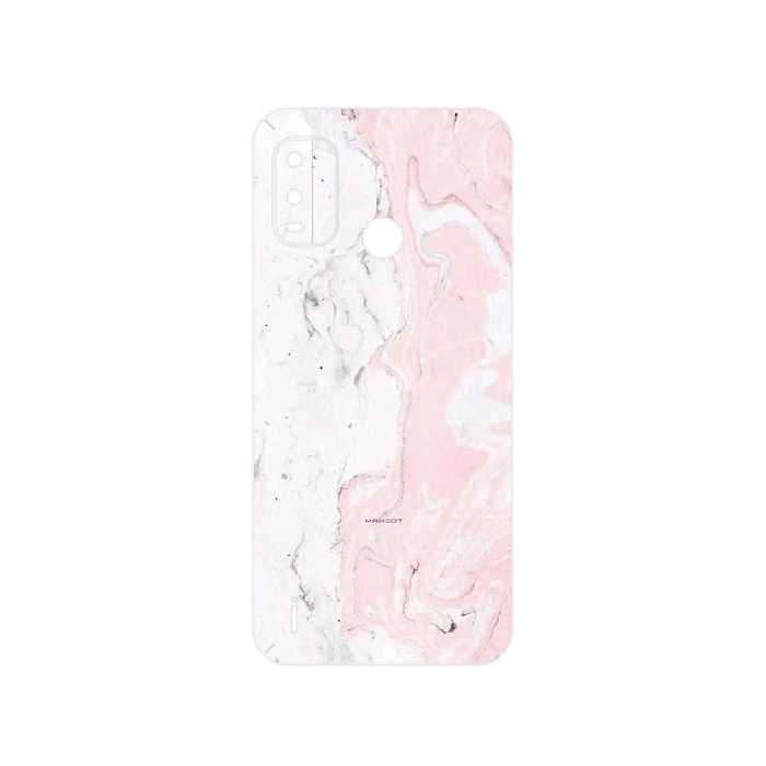 برچسب پوششی ماهوت مدل Blanco_Pink_Marble مناسب برای گوشی موبایل نوکیا G11 Plus