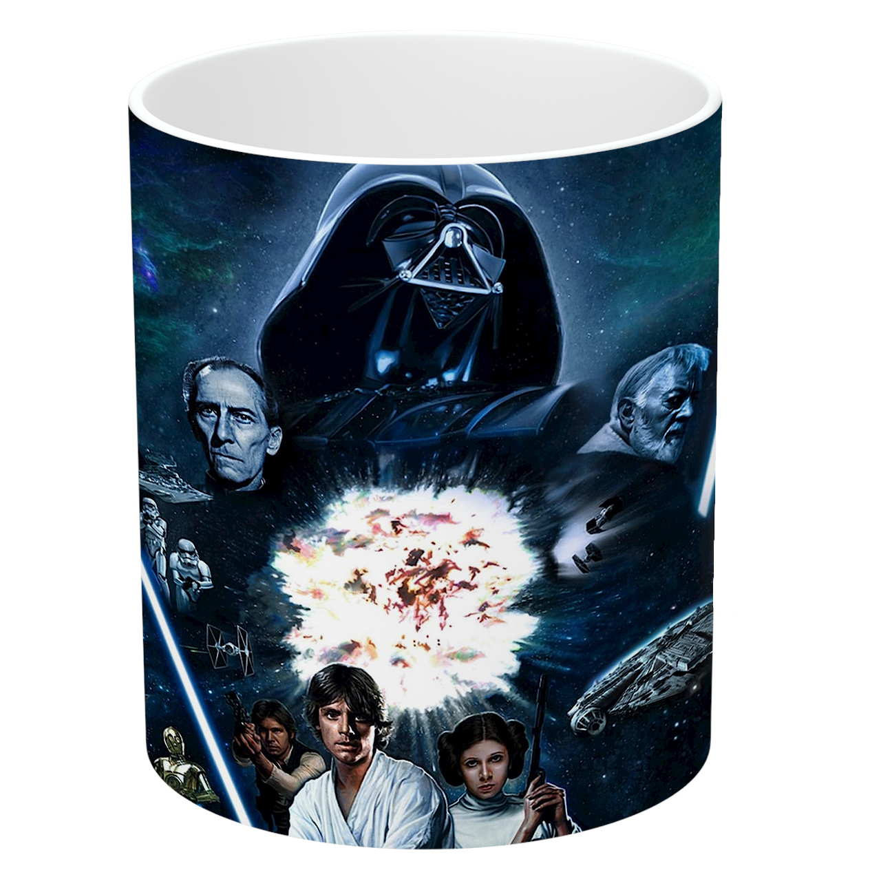 ماگ طرح 4 star wars مدل NI843