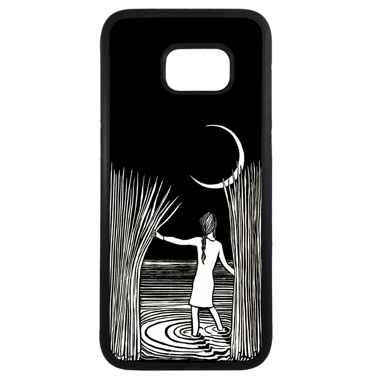 کاور طرح دختر کد 43173 مناسب برای گوشی موبایل سامسونگ galaxy s6 edge plus