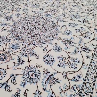 فرش دستبافت چهار و نیم متری مدل نایین کد 371