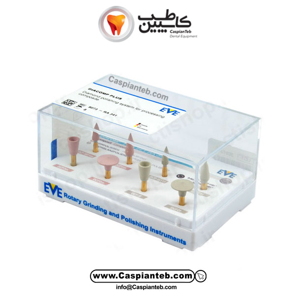 مشخصات، قیمت و خرید کیت مولت پالیش الماسه کامپوزیت EVE DIACOMP®Plus