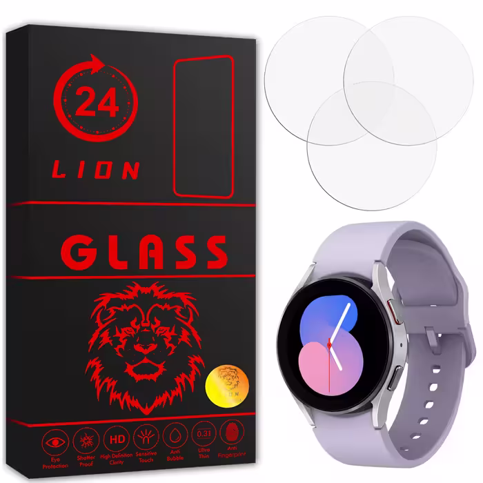 محافظ صفحه نمایش لاین مدل RB007 مناسب برای ساعت هوشمند سامسونگ Galaxy Watch 5 40mm بسته سه عددی
