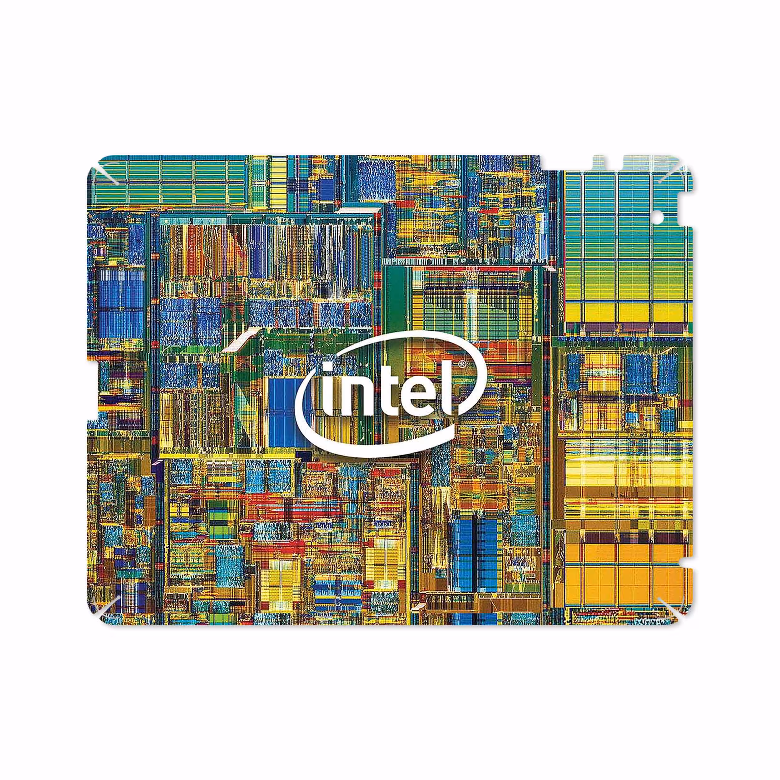 برچسب پوششی ماهوت مدل Intel Brand مناسب برای تبلت اپل iPad 2 2011 A1397