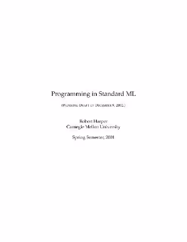 خرید و دانلود نسخه کامل کتاب Programming in Standard ML