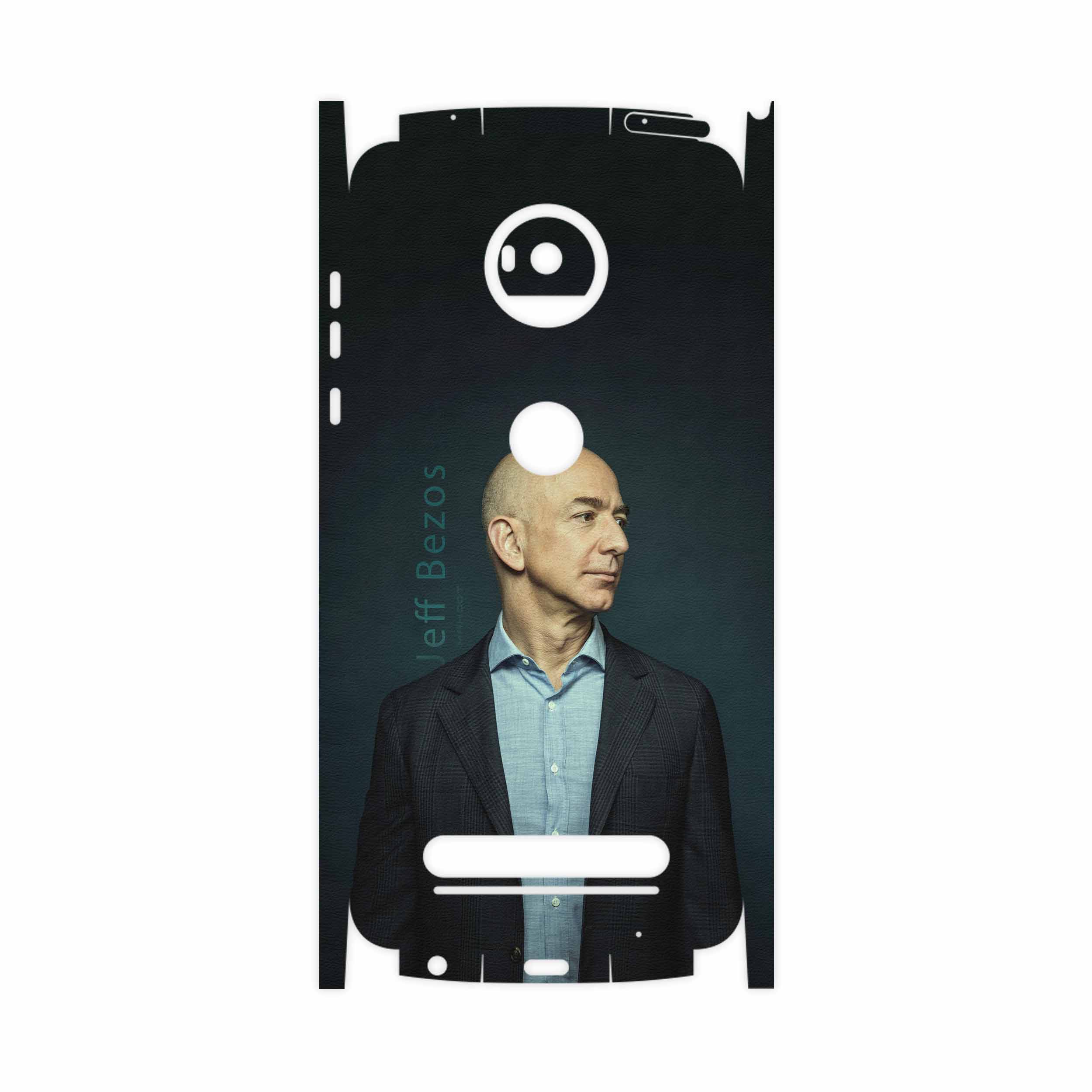 برچسب پوششی ماهوت مدل Jeff Bezos-FullSkin مناسب برای گوشی موبایل موتورولا Moto Z2 Play