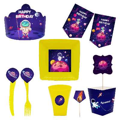  مجموعه 72 عددی تم تولد طرح فضانورد